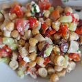 Cooksnap από Athanasia Kalempampa στη συνταγή Καλοκαιρινή σαλάτα με ρεβύθια