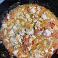 El cooksnap de Lucia Bellegia cuando hizo Relleno de pollo para tacos.