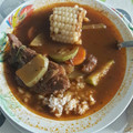 El cooksnap de Tuti Vargas cuando hizo Mole de olla de res.