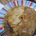 El cooksnap de Jose Estacio cuando hizo Pechugas de pollo encebolladas.