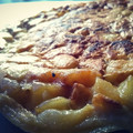 El cooksnap de Magui Monzón cuando hizo Tortilla de papa individual.