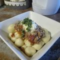 El cooksnap de Mario Bahamonde 🏍️ cuando hizo Ñoquis con salsa bolognesa.