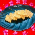 Hetal Shah का कुकस्नैप जब उन्होंने मूंगफली की फलाहारी बर्फी (moongfali ki falahari barfi recipe in Hindi) बनाया था।
