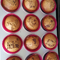 El cooksnap de Cecilia Schneiter cuando hizo Magdalenas de espelta y chocolate.