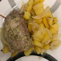 El cooksnap de Carlos Esteban Aguilar cuando hizo Solomillo de cerdo al horno.