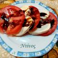 Cooksnap από Κοντόπουλος Κωνστ στη συνταγή Κλασική σαλάτα caprese (Ιταλική συνταγή)