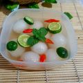 Cooksnap dari Elma Emilia untuk resep Manisan rambutan dan nanas