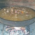 El cooksnap de Julieta Veronica cuando hizo Locro Argentino.