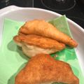 Andrea Takács Cooksnap-ja, amikor elkészítette a(z) Töltött lángos (Panzerotti) receptet.