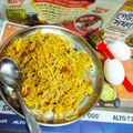 Lisha Ghosh's cooksnap of when they made ডিম চাউ (Dim chow recipe in Bengali).