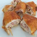 El cooksnap de GauchitosArgentinos cuando hizo "Californias" (pechuga de pollo arrollada).