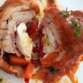 El cooksnap de María Alicia cuando hizo Pata muslo deshuesada rellena con salsa y arroz.