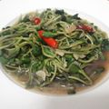 รูป Cooksnap ของ Jingjo Jingkaroo เมื่อเขาทำ ต้นอ่อนทานตะวันผัดน้ำมันหอย