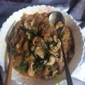 รูป Cooksnap ของ Rattanan Chaikaew เมื่อเขาทำ ราดหน้าหมูหมักยอดคะน้า