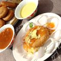 Hiral Pandya Shukla's cooksnap of when they made જોધપુર ફેમસ પ્યાજ કચોરી(payaz kachori in Gujarati).