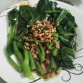 รูป Cooksnap ของ นู๋นัท ซ่าซ่า เมื่อเขาทำ คะน้าน้ำมันหอย