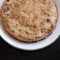 El cooksnap de Ines Rizzetti cuando hizo Tarta de Manzanas o Apple Crumble.