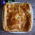 El cooksnap de Salma cuando hizo Empanada de morcilla con manzana y cebolla caramelizada.