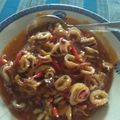 Cooksnap dari Lestari Maniez untuk resep Cumi Saos Padang Simpel