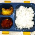 Cooksnap dari ꦄ untuk resep Bekal Anak Sekolah (nasi+telur ceplok+sosis bakso saus barbeque)