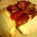 Mamu's cooksnap of when they made Plain Yam and pepper sauce.