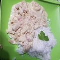 El cooksnap de hugo Y Claudia cuando hizo Strogonoff de pollo.