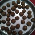sangya का कुकस्नैप जब उन्होंने गुड़ वाले तिल के लड्डू (gur wale til ke ladoo recipe in Hindi) बनाया था।