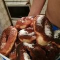 El cooksnap de Marly Viciusa cuando hizo Donas fritas.