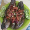Cooksnap dari indah saptaningrum untuk resep Pecak Terong Bakar Tanpa Minyak