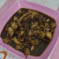 Cooksnap Adik Maria semasa beliau membuat Ayam Masak Kicap Lada Hitam.