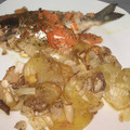 El cooksnap de Merche Ortega cuando hizo Dorada al horno a mi estilo.