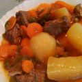 El cooksnap de Beatriz cuando hizo Ternera en salsa con guisantes y especias nobles.