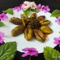 Satya Pandey का कुकस्नैप जब उन्होंने भरवा परवल (Bharwa parwal recipe in Hindi) बनाया था।