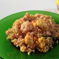 El cooksnap de Óscar Rivas cuando hizo Arroz tres delicias (Thermomix).