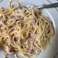 Cooksnap dari ASB untuk resep Creamy Spinach Spaghetti Carbonara