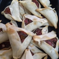 El cooksnap de Romina cuando hizo Empanadas Árabes.