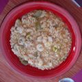 El cooksnap de anita cuando hizo Arroz meloso con chipirones y langostinos.