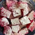 El cooksnap de Fabiana Lago cuando hizo Lokum o delicias Turcas.