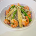 Viki自由揮灑kitchen 的 🇮🇹 義式蘆筍鮮蝦燉飯 cooksnap