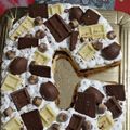 El cooksnap de Veronica Heredia cuando hizo Torta letra o Letter cake.