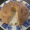 El cooksnap de Mónica cuando hizo Torta húmeda de peras.