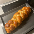 El cooksnap de Andrea cuando hizo Pan brioche trenzado.