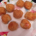 El cooksnap de ailen cuando hizo Bombas de papa rellenas de queso.