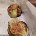 El cooksnap de Déborah Ajenjo cuando hizo Calabacín relleno al horno.