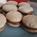 El cooksnap de Daniela cuando hizo Alfajores yoyo.