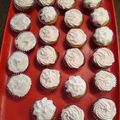 El cooksnap de Euge Chaparro cuando hizo Muffins de Frutillas.