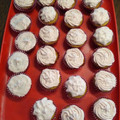 El cooksnap de Euge Chaparro cuando hizo Muffins de Frutillas.
