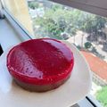 Cooksnap của Thanh Thanh Trần khi họ làm theo món Bánh Mousse Thanh Long Socola Eat clean