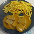 El cooksnap de andrea cuando hizo Solomillo de cerdo en salsa.