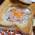 AstJiete 的 只用烤箱，起酥挖洞吐司蛋🍞 cooksnap